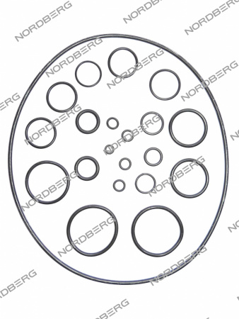 Ремкомплект (прокладки) X006633 для NORDBERG 2380 old