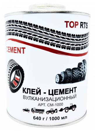 Клей-цемент «TOP RTS CEMENT», 1000мл, CM-1000