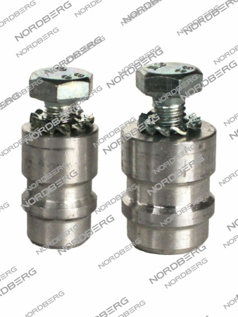 Переходник фиксации шлангов 1/4" port taps (комплект 2 шт.) NORDBERG 000010506