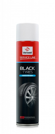 Пена для шин Black Tyres 600 мл (аэрозоль) VW-SL- 012RU