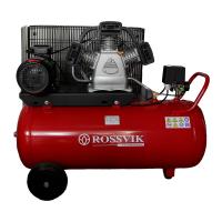 Компрессор ROSSVIK СБ4/С-100.LB75, 950 л/мин, 10 бар, ресивер 100 л, 380 В/5,5 кВт, красный