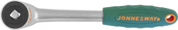 R6602 Рукоятка трещоточная ротационная со сквозным приводом 1/4"DR, 60 зубцов, 170 мм