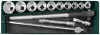 S04H6315SA (S04H6115SA) Набор головок торцевых 3/4"DR, 22-50 мм, 15 предметов